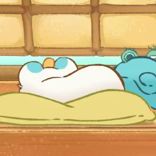 🛌 emoji 有兽焉非官方動图 ② @FB_Stickers Telegram sticker 7 of 50