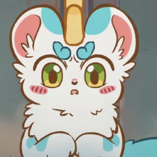 😰 emoji 有兽焉非官方動图 ② @FB_Stickers Telegram sticker 21 of 50