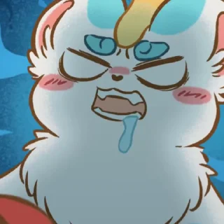 🤤 emoji 有兽焉非官方動图 ② @FB_Stickers Telegram sticker 18 of 50