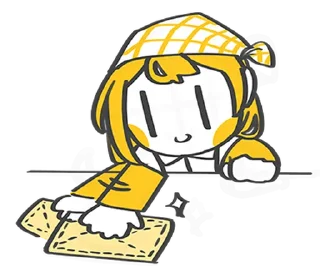⭐ emoji 加零在電線桿下說嗨 @moe_sticker_bot Telegram sticker 19 of 32