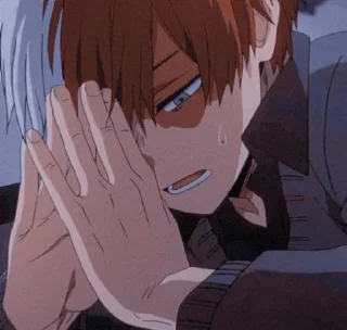 ❣ emoji Todoroki @Sticker_anime_boy Telegram sticker 8 of 11