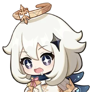 🤤 emoji 可爱派蒙～ @pmxxl Telegram sticker 23 of 63