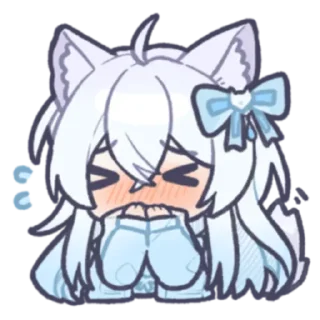😳 emoji 可爱派蒙～ @pmxxl Telegram sticker 5 of 63