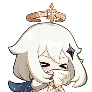 🤧 emoji 可爱派蒙～ @pmxxl Telegram sticker 22 of 63
