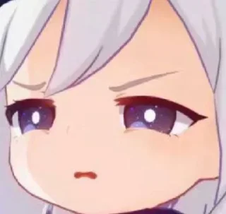 ⭐ emoji 派蒙酱☆ @pmmur Telegram sticker 14 of 109