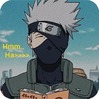 🎲 emoji Kakashi Telegram sticker 19 of 120