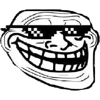 😀 emoji Troll Face 3 Telegram sticker 19 of 30