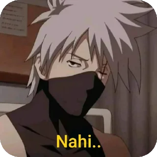 🎲 emoji Kakashi Telegram sticker 13 of 120