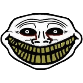 😀 emoji Troll Face 3 Telegram sticker 3 of 30