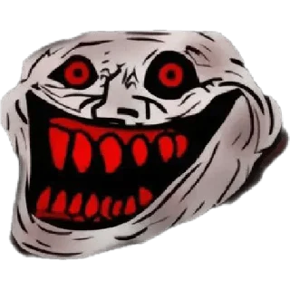😀 emoji Troll Face 3 Telegram sticker 21 of 30