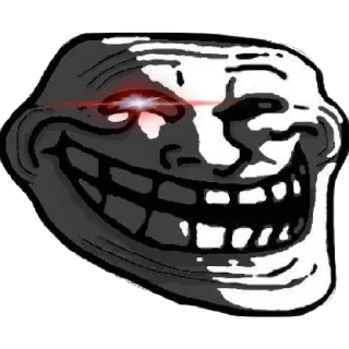 😀 emoji Troll Face 3 Telegram sticker 13 of 30