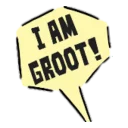 😎 emoji Groot Telegram sticker 10 of 23