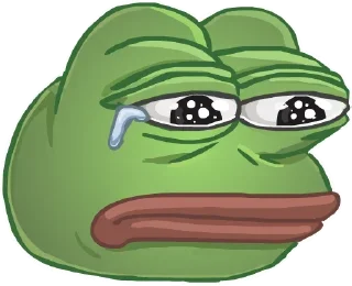 😀 emoji 绿青蛙 Telegram sticker 19 of 21