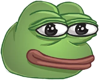 😀 emoji 绿青蛙 Telegram sticker 7 of 21