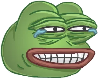 😀 emoji 绿青蛙 Telegram sticker 5 of 21