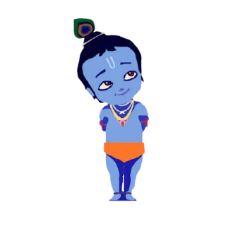 Sticker from Lord Krishna