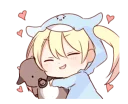 🤗 emoji Little Girl Animated Telegram sticker 8 of 25