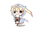 😶 emoji Little Girl Animated Telegram sticker 16 of 25