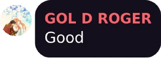 👍 emoji GOL D ROGER Telegram sticker 16 of 38