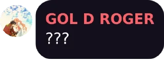 ❔ emoji GOL D ROGER Telegram sticker 10 of 38