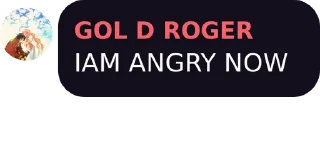 😡 emoji GOL D ROGER Telegram sticker 22 of 38