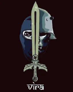 ⚔️ emoji Wehrwolf Jugend @whitemakesright Telegram sticker 6 of 120