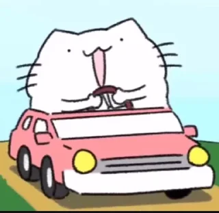 🚗 emoji neko酱 Telegram sticker 16 of 24