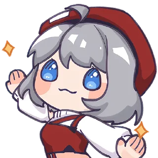 💃 emoji 星瞳 Telegram sticker 20 of 48