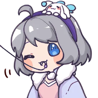 🤒 emoji 星瞳 Telegram sticker 7 of 48