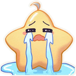 😭 emoji 星瞳微信表情包 @xingtongofficial Telegram sticker 14 of 16