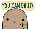 💪 emoji Worthless Potato Telegram sticker 22 of 40