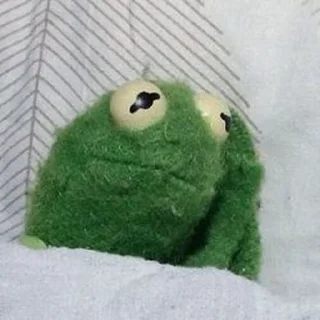 🐸 emoji kermit the frog ⸝⸝ @stickerdirkje Telegram sticker 10 of 60
