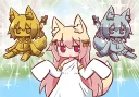 🦊 emoji ケモミミちゃん Telegram sticker 16 of 39