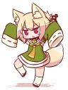 🦊 emoji ケモミミちゃん Telegram sticker 17 of 39