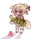 🦊 emoji ケモミミちゃん Telegram sticker 7 of 39