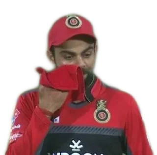 😭 emoji Virat Kohli @CricketStickerz Telegram sticker 9 of 22