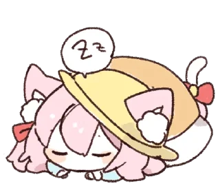 Sticker from アズールレーン 如月ちゃん line 7148779