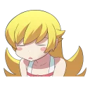 😑 emoji 忍ちゃん Telegram sticker 12 of 31