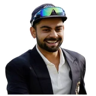 😅 emoji Virat Kohli @CricketStickerz Telegram sticker 22 of 22
