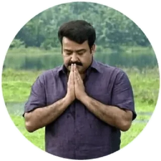 🙏 emoji Malayali expression @Sticker_Pack_Channel Telegram sticker 6 of 101