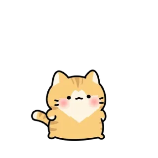 💬 emoji 말랑뽀짝 고양이들 3 By @KakaoEmoticon Telegram sticker 5 of 24