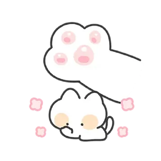 💬 emoji 몽실몽실 아기냥 3 By @KakaoEmoticon Telegram sticker 24 of 24