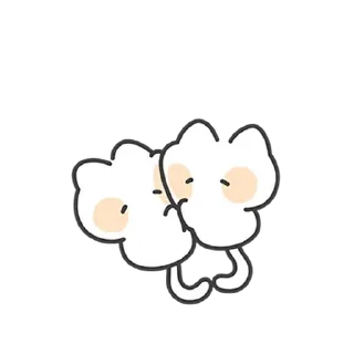 💬 emoji 몽실몽실 아기냥 3 By @KakaoEmoticon Telegram sticker 22 of 24
