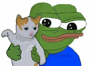 🙂 emoji @Raze_00's PEPE PACK 1  @ocstickers — @stckrRobot Telegram sticker 21 of 120