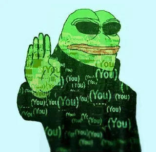 Sticker from @Raze_00's PEPE PACK 1  @ocstickers — @stckrRobot