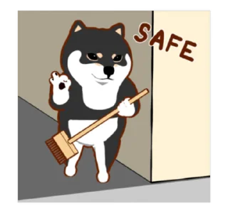 🐶 emoji Doggy Daily Lives of Shiba Inus 3 @moe_sticker_bot Telegram sticker 16 of 24