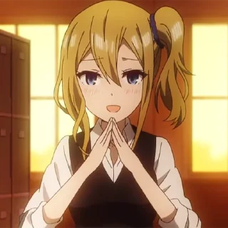 🙏 emoji Ai Hayasaka - @Otakuzdream Telegram sticker 14 of 93