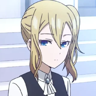 😕 emoji Ai Hayasaka - @Otakuzdream Telegram sticker 1 of 93