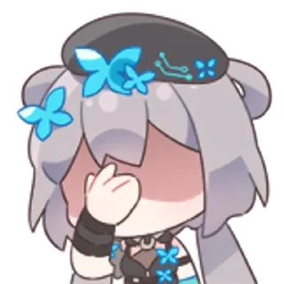 😡 emoji 洛天依9th生日纪念 Telegram sticker 7 of 14