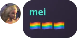 😜 emoji mei Telegram sticker 7 of 31